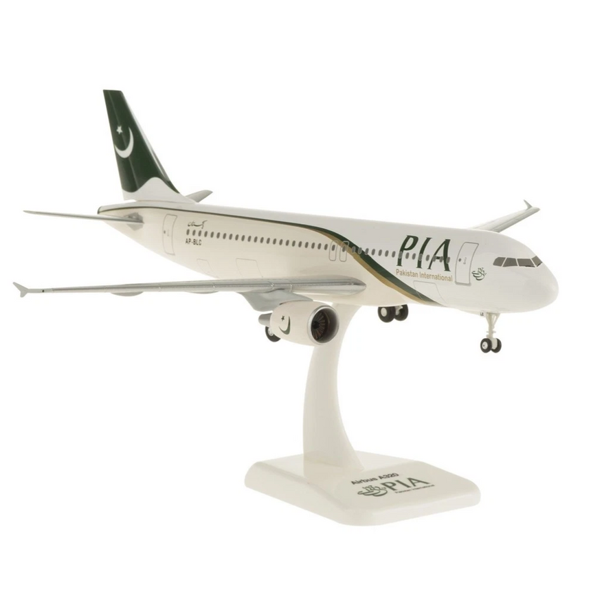 Hogan PIA Pakistan International Airbus A320 1/200 Aircraft Scale Model