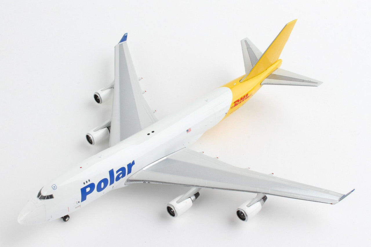 Phoenix DHL Polar Cargo Boeing 744-46NF N451PA 1/400 Scale