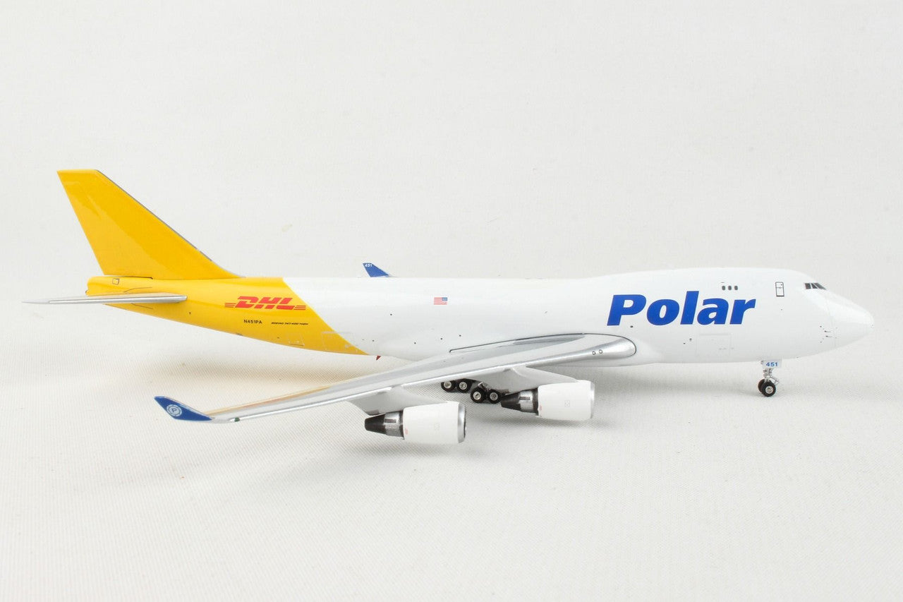 Phoenix DHL Polar Cargo Boeing 744-46NF N451PA 1/400 Scale