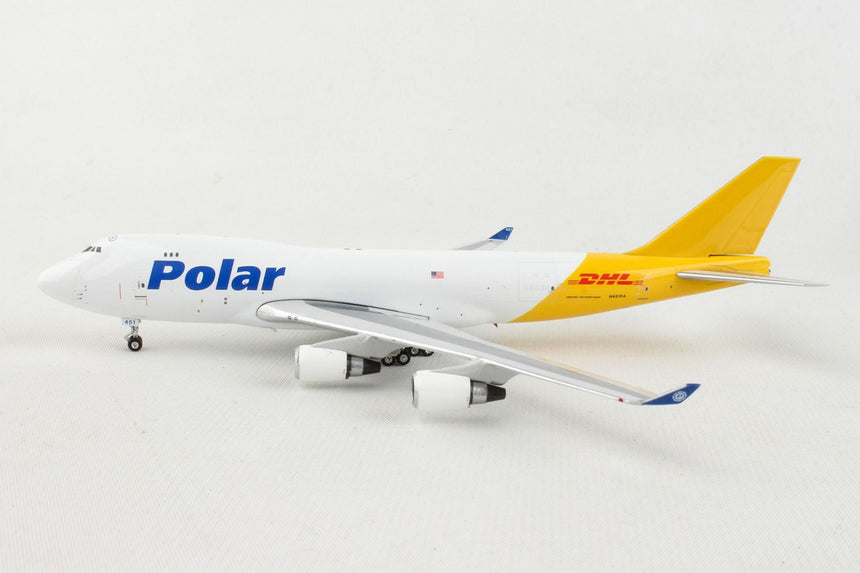 Phoenix DHL Polar Cargo Boeing 744-46NF N451PA 1/400 Scale