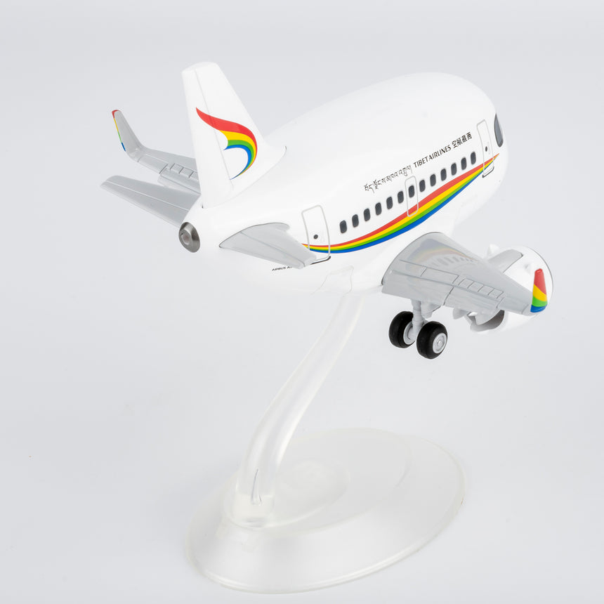 NG Models Tibet Airlines Airbus A319 (Cartoon Edition) Snap-Fit Aircraft Scale Model