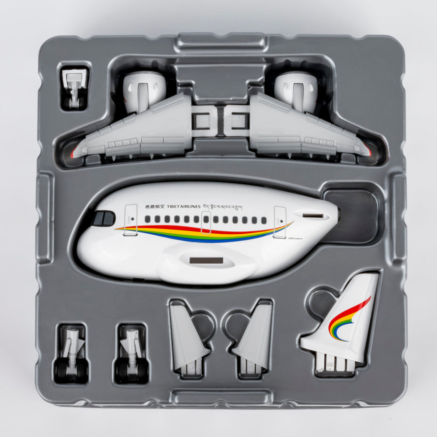 NG Models Tibet Airlines Airbus A319 (Cartoon Edition) Snap-Fit Aircraft Scale Model