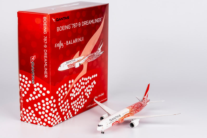 NG Models Qantas Emily - Balarinji Kame Kngwarreye Boeing B787-9 Dreamliner VH-ZND Lite Edition 1/400 Scale