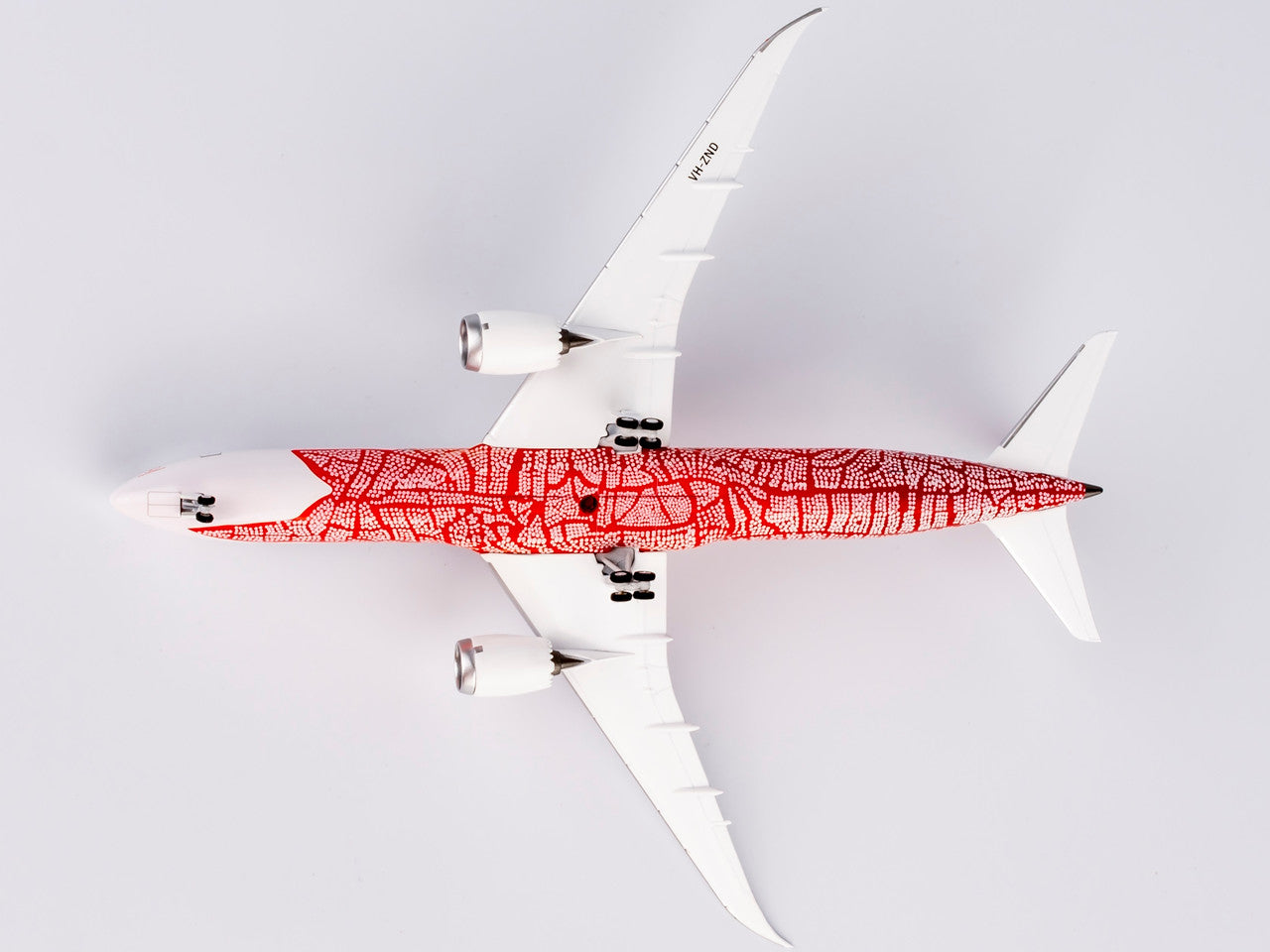 NG Models Qantas Emily - Balarinji Kame Kngwarreye Boeing B787-9 Dreamliner VH-ZND Lite Edition 1/400 Scale
