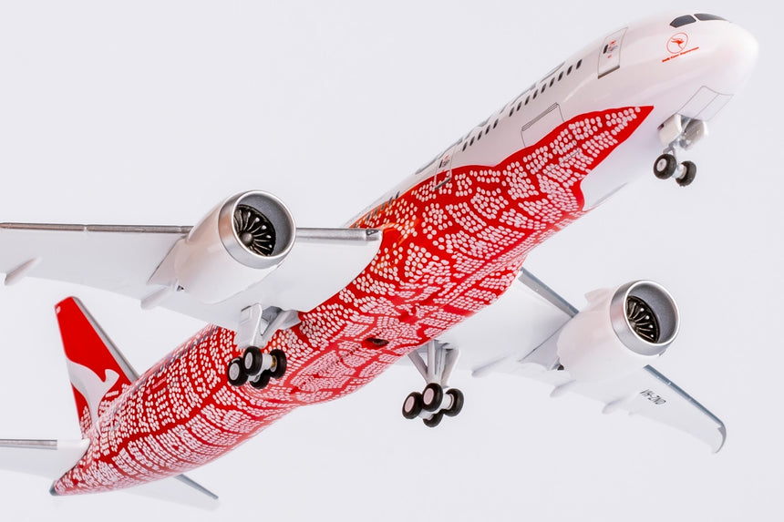 NG Models Qantas Emily - Balarinji Kame Kngwarreye Boeing B787-9 Dreamliner VH-ZND Lite Edition 1/400 Scale