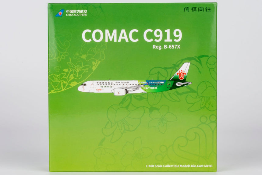 NG Models China Southern Airlines (GAC Trumpchi) COMAC C919 B-657X 1/400 Aircraft Scale Model