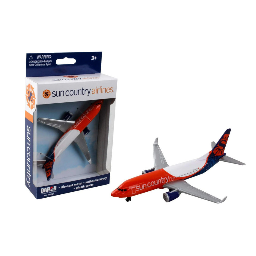 Sun Country Single Diecast Toy Plane