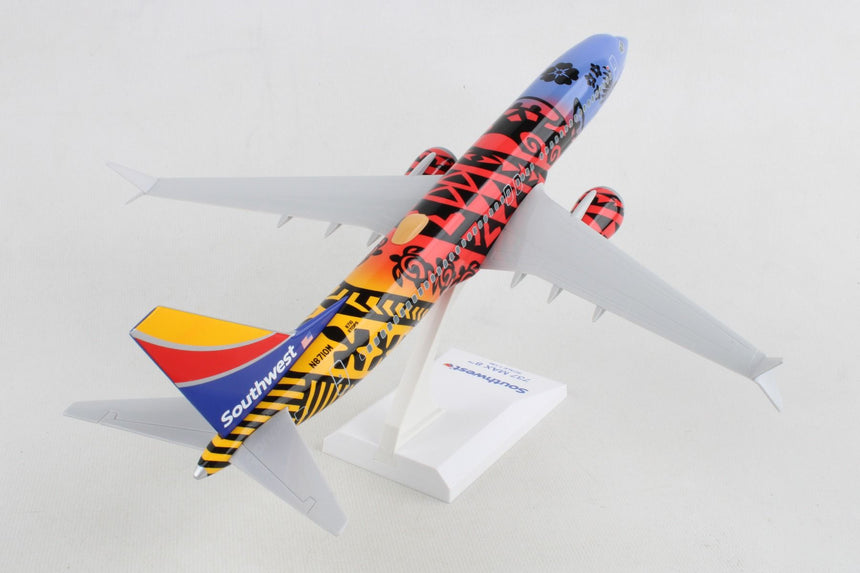 SkyMarks Southwest Airlines Boeing B737 Max 8 1/130 Aircraft Scale Model