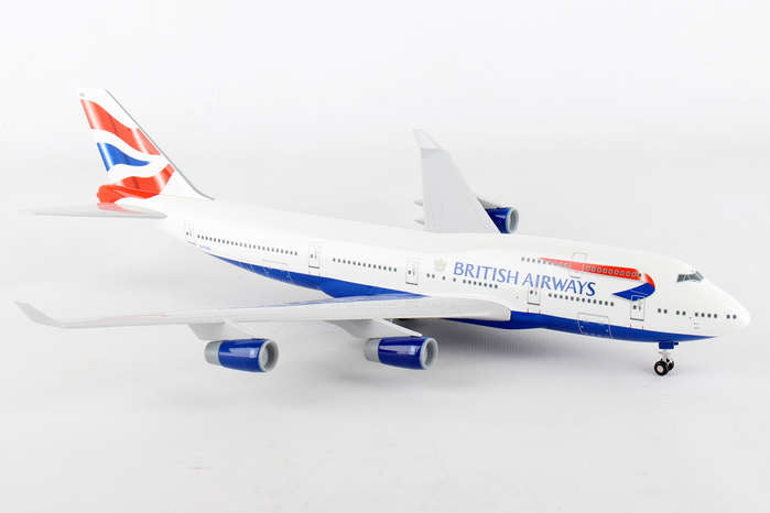 SkyMarks British Airways Boeing 747-400 1/200 Aircraft Scale Model