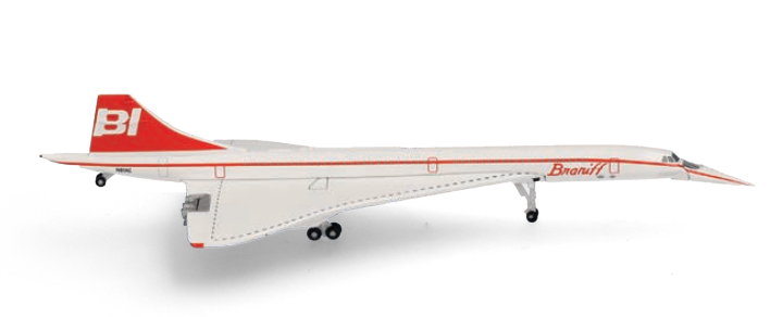 Herpa Braniff International Concorde - N81AC 1/500 Scale