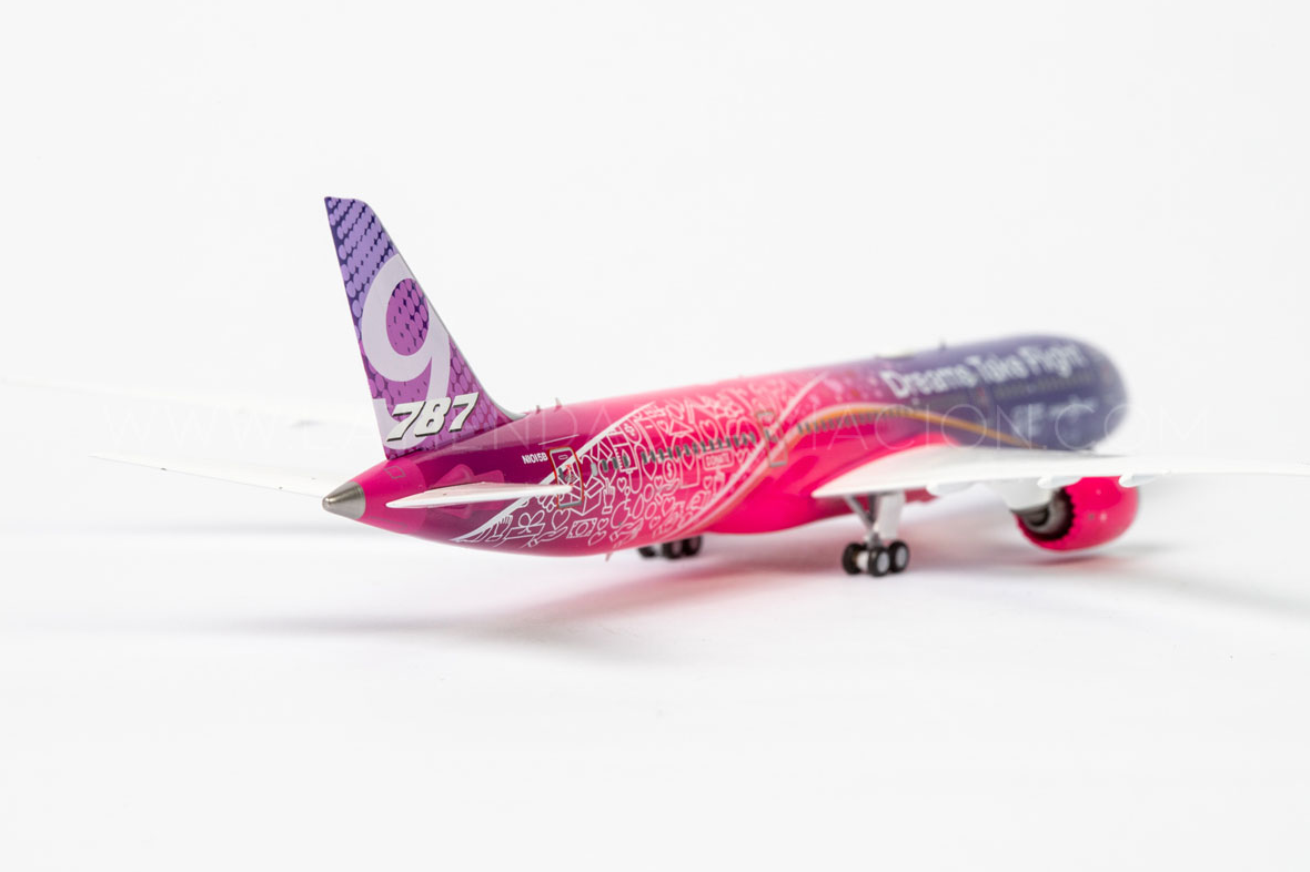 NG Models Boeing Company Boeing 787-9 Dreamliner N1015B "Dreams Take Flight" Livery 1/400 Scale