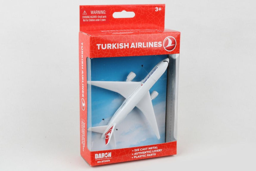Turkish Airlines Airplane Model Toy