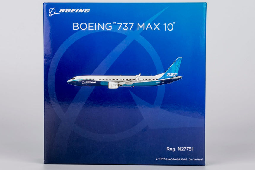 NG Models The Boeing Company Boeing 737 MAX 10 N27751 1/400 Aircraft Scale Model