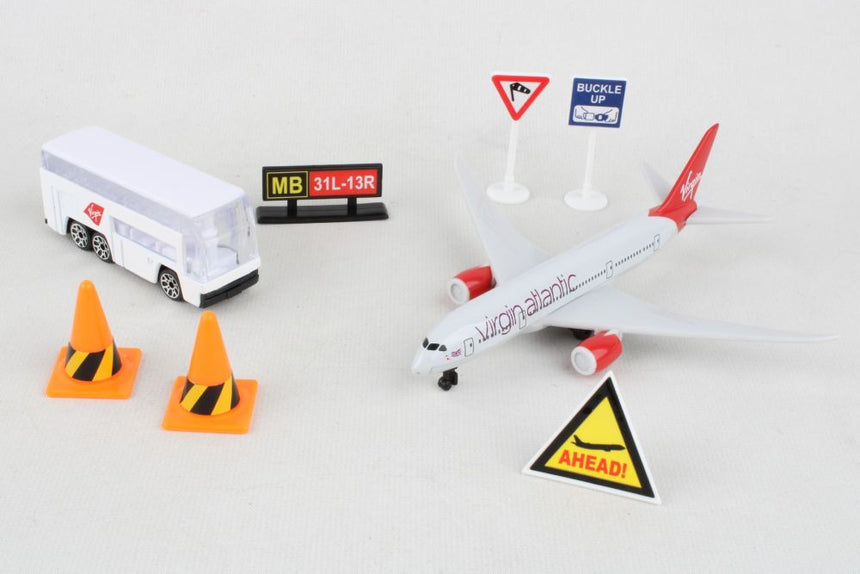 Virgin Atlantic Model Airport Play Set Toy