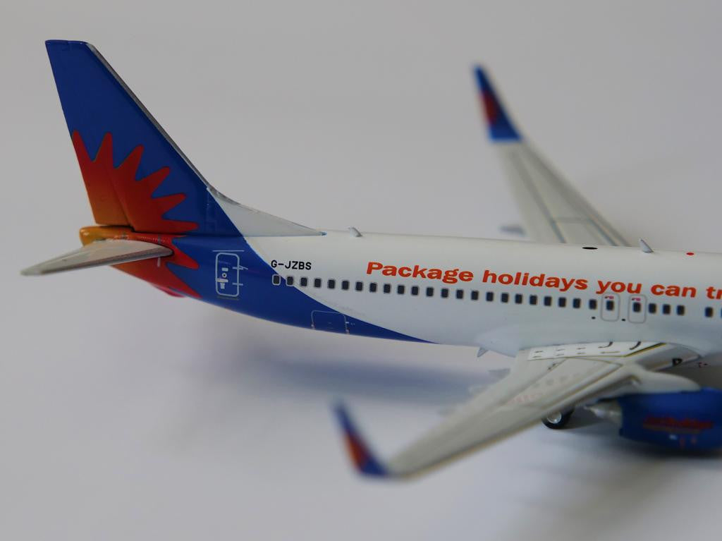 Jet2 Holidays Boeing 737-800 G-JZBS 1/400 Aircraft Scale Model