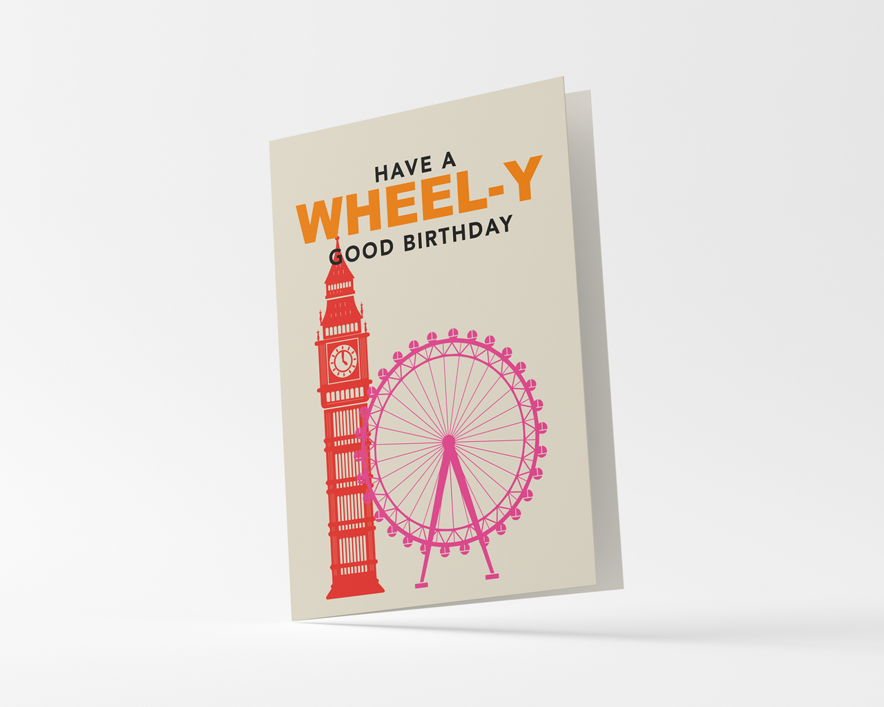 London Birthday Card With Envelope