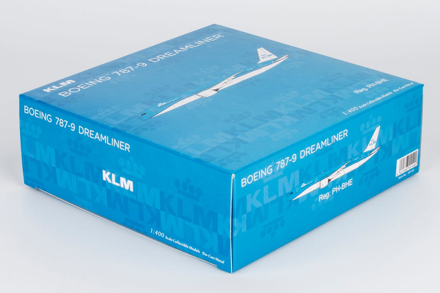 NG Models KLM Royal Dutch Airlines (revised current colors; named "Dahlia") Boeing 787-9 Dreamliner PH-BHE 1/400 Aircraft Scale Model