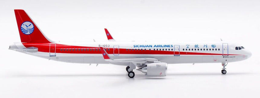 Aviation200 Sichuan Airlines Airbus A321-271N B-1053 1/200 Aircraft Scale Model