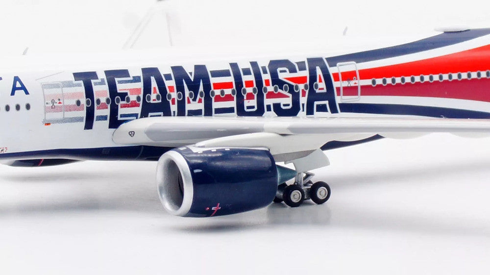 Aviation400 Delta Air Lines Airbus A350-941 Team USA N521DN (with detachable gear) 1/400 Aircraft Scale Model