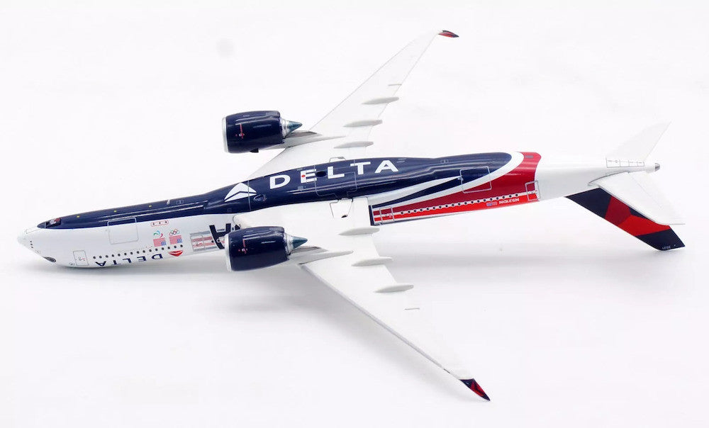 Aviation400 Delta Air Lines Airbus A350-941 Team USA N521DN (with detachable gear) 1/400 Aircraft Scale Model