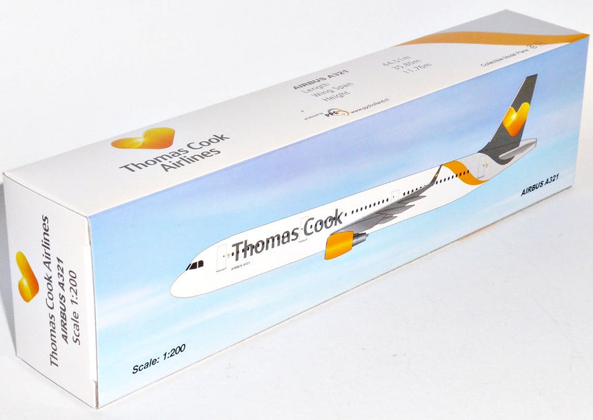 PPC Models Thomas Cook Airlines Scandinavian Airbus A321 1/200 Aircraft Scale Model