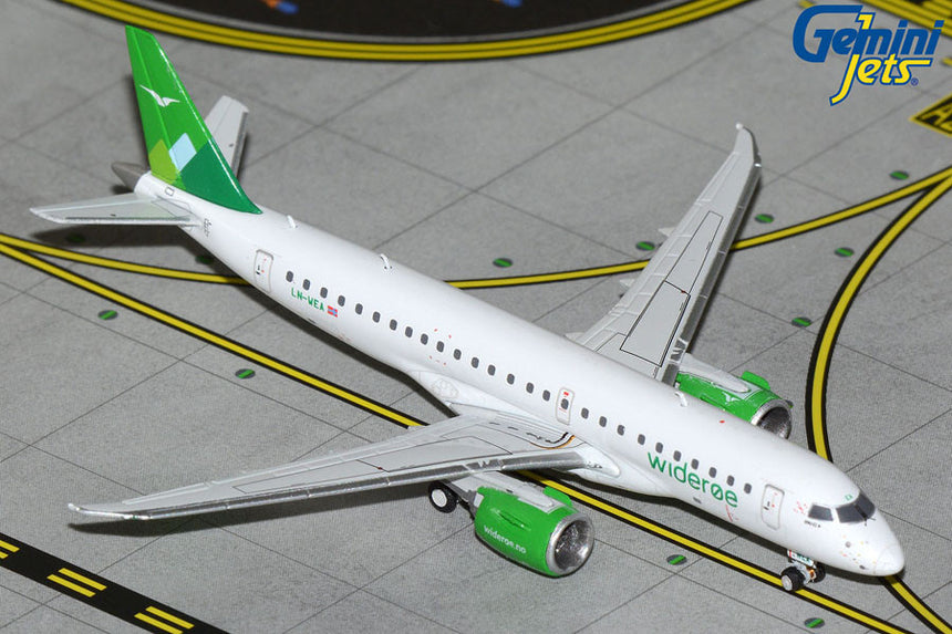 GeminiJets Wideroe E190-E2 LN-WEA 1/400 Aircraft Scale Model