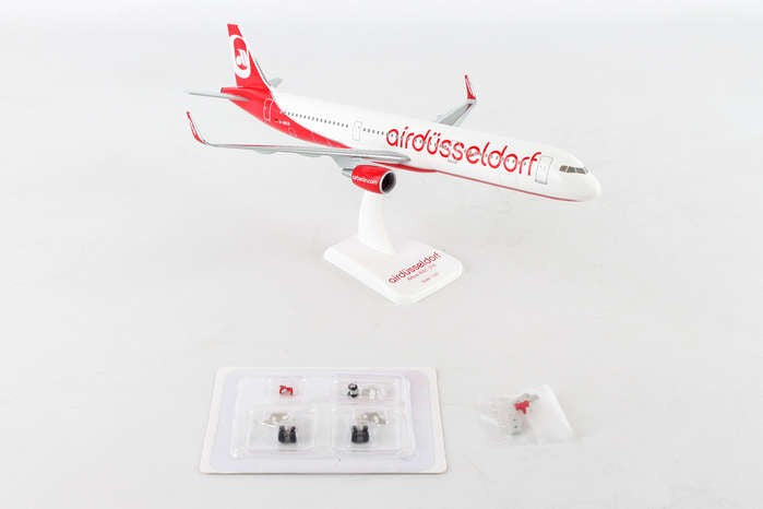 Hogan Air Berlin "Airdusseldorf" Airbus A321 D-ABCO With Gear 1/200 Aircraft Scale Model
