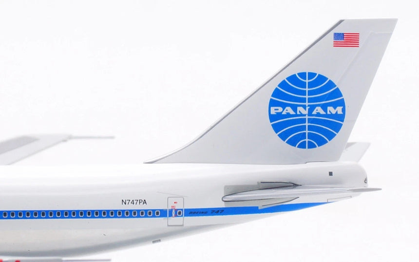 HX Models Pan Am Boeing B747-100 "Jet Clipper American" N747PA Standard Version 1/400 Scale