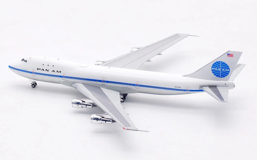 HX Models Pan Am Boeing B747-100 "Jet Clipper American" N747PA Standard Version 1/400 Scale