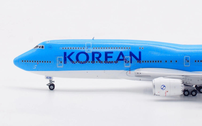 HX Models Korean Air Boeing B747-8 HL7638 "NEW Livery "Standard Version 1/400 Aircraft Scale Model