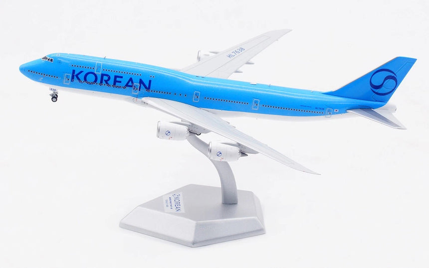 HX Models Korean Air Boeing B747-8 HL7638 "NEW Livery "Standard Version 1/400 Aircraft Scale Model