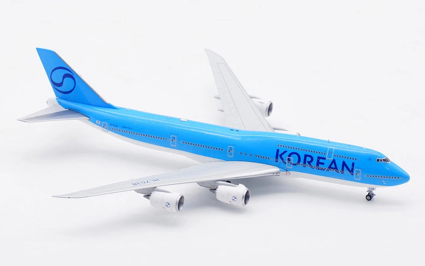 HX Models Korean Air Boeing B747-8 HL7638 "NEW Livery "Standard Version 1/400 Aircraft Scale Model