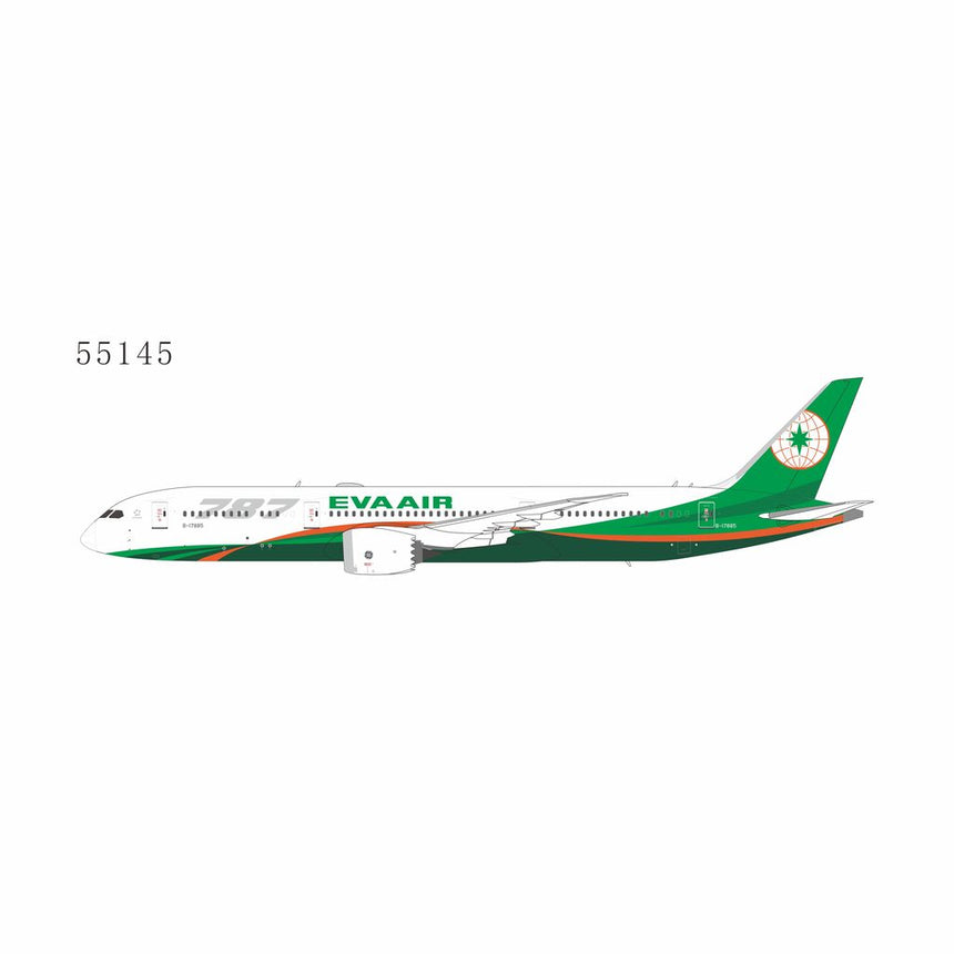 NG Models Eva Airways Boeing 787-9 Dreamliner B-17885 1/400 Aircraft Scale Model