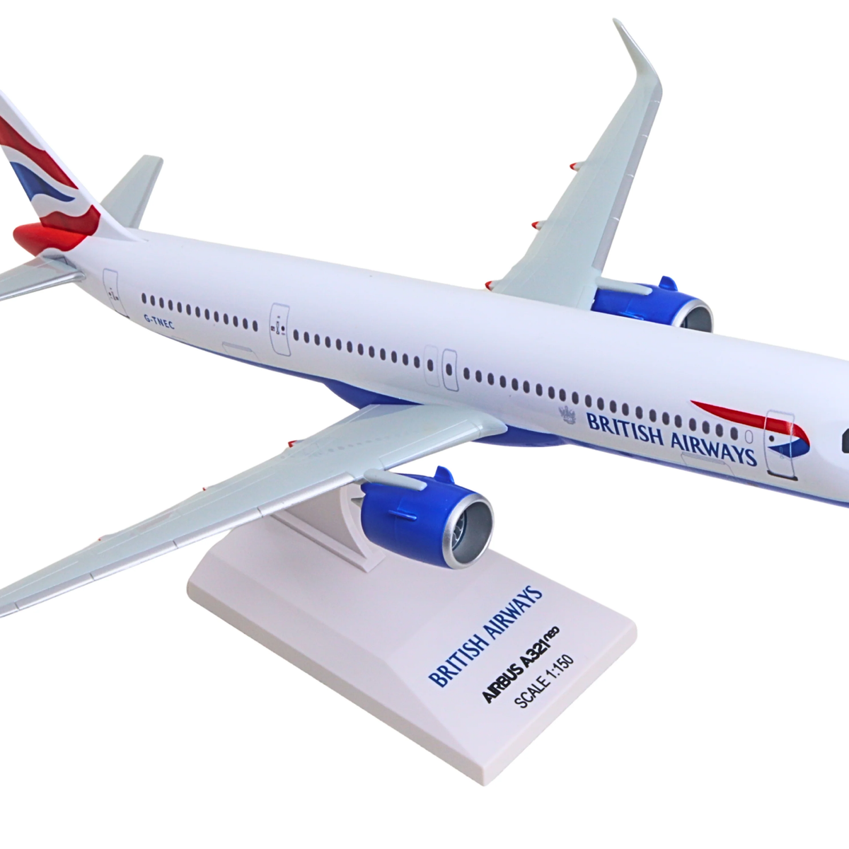SKY MARKS British Airways ダイキャストモデル SkyMarks British Airways Airbus A321 Neo 1/150 Aircraft Scale