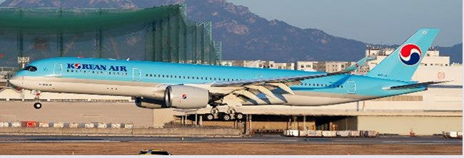 JC Wings Korean Air Airbus A350-900 (HL8598) 1/400 Aircraft Scale Model