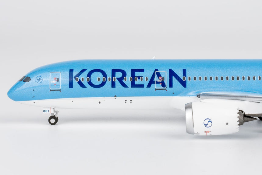NG Models Korean Air (Korean Air's first 787-9 in 2025's livery) Boeing 787-9 Dreamliner HL8081 1/400 Aircraft Scale Model