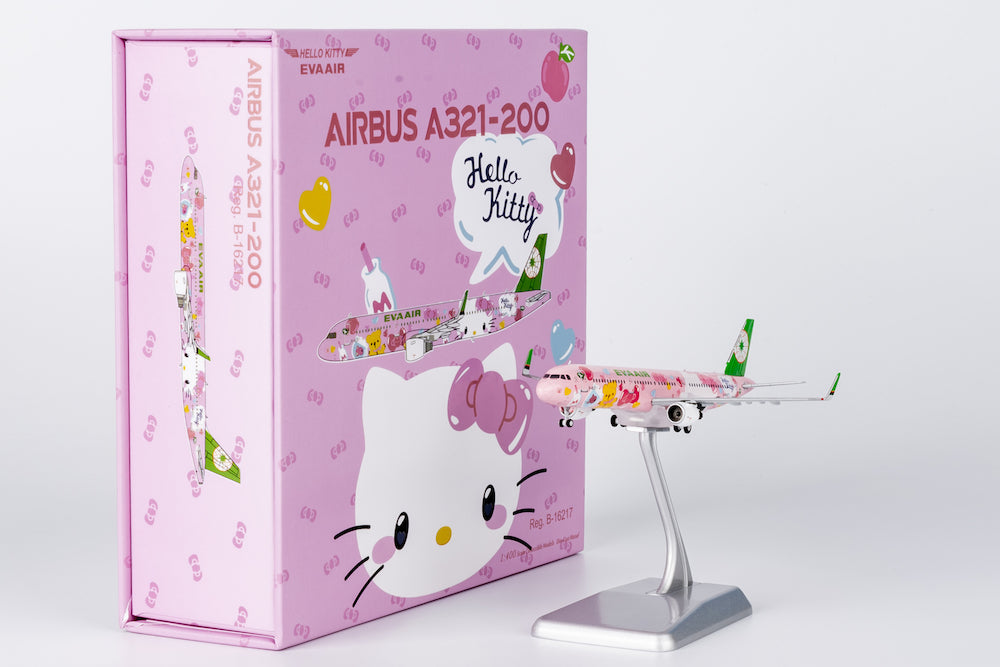 NG Models Eva Airways - ULTIMATE Airbus A321-200/w B-16217 1/400 Scale