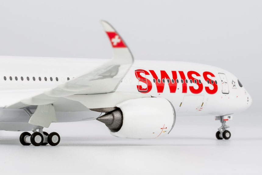 NG Models Swiss Airbus A350-900 HB-IFB (ULTIMATE) 1/400 Aircraft Scale Model