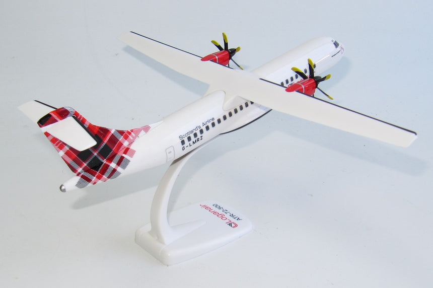 Loganair Snap-fit ATR-72 G-LMRZ 1/100 Aircraft Scale Model