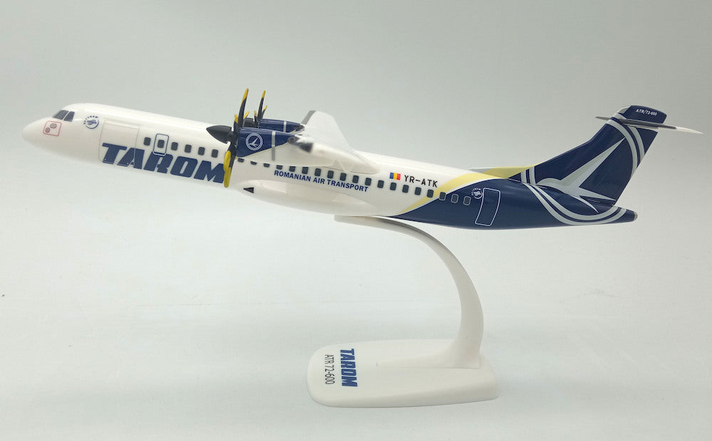 PPC Holland Tarom Romanian Air Transport ATR72-600 YR-ATK 1/100 Aircraft Scale Model