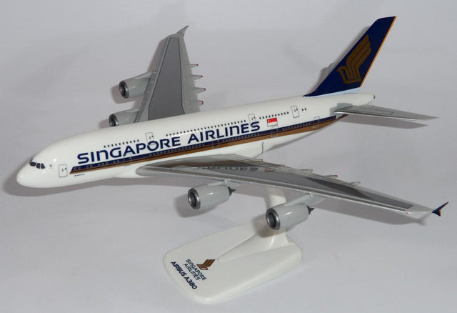 PPC Models Singapore Airlines Airbus A380 1/250 Aircraft Scale Model