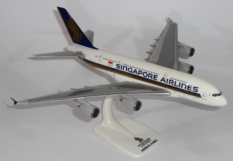 PPC Models Singapore Airlines Airbus A380 1/250 Aircraft Scale Model