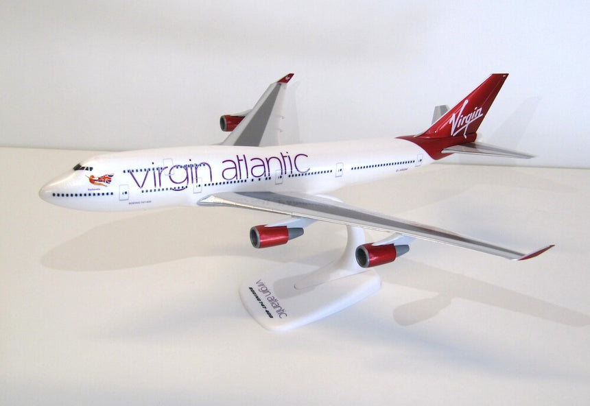 PPC Models Virgin Atlantic Boeing B747-400 1/250 Aircraft Scale Model