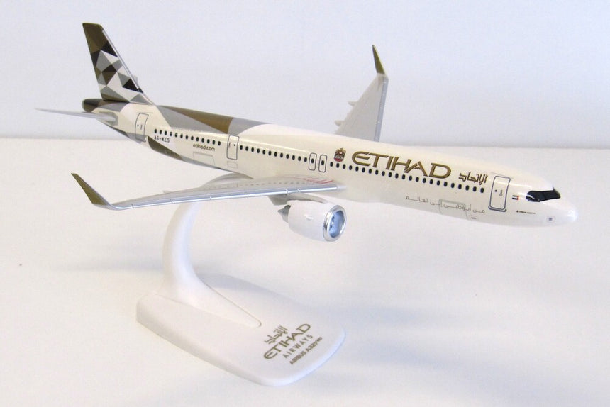 PPC Models Etihad Airbus A321 Neo 1/200 Aircraft Scale Model