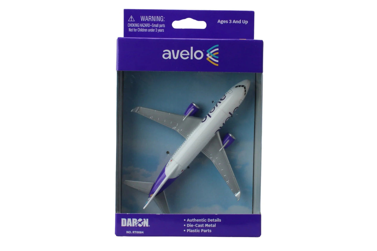 Avelo Single Diecast Toy Plane