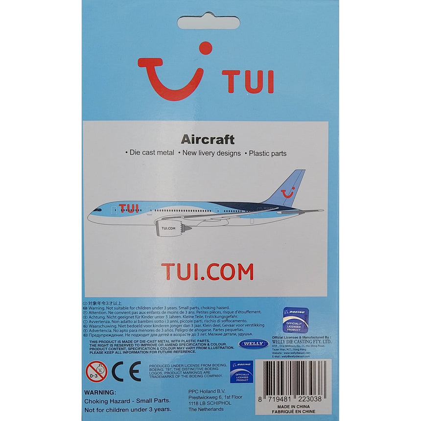 TUI Boeing 787 Dreamliner Airplane Model Toy