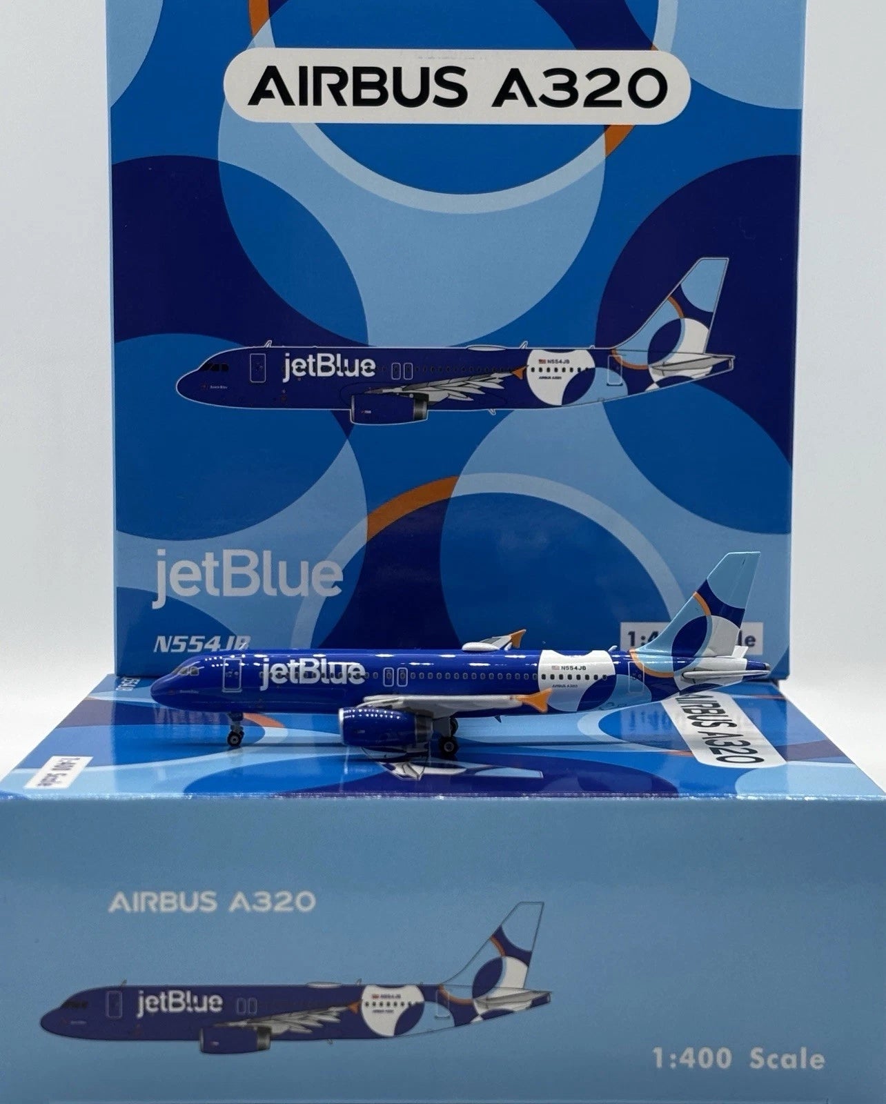 Phoenix JetBlue Airways Airbus A320 N554JB 1/400 Aircraft Scale Model