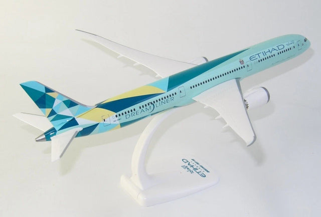 PPC Models Etihad Airways Boeing B787-10 Greenliner 1/200 Aircraft Scale Model