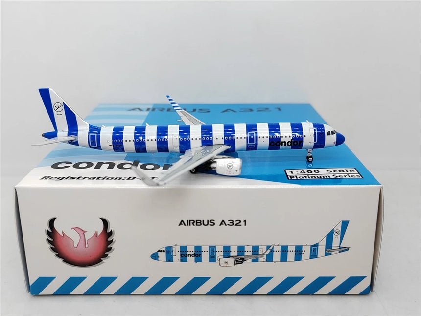 Phoenix Condor Airbus A321 D-ATCF Condor Sea 1/400 Aircraft Scale Model