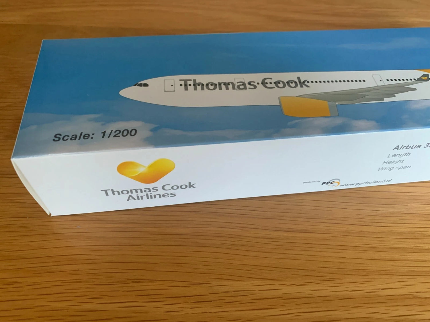 PPC Models Thomas Cook Airlines Airbus A330-200 1/200 Aircraft Scale Model